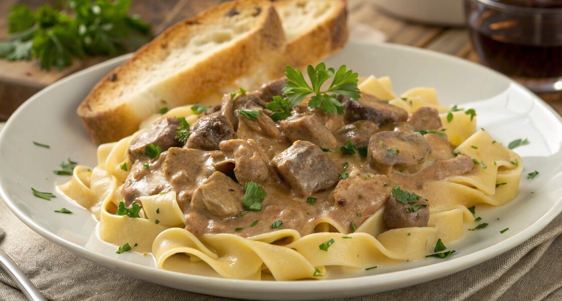 Beef Stroganoff