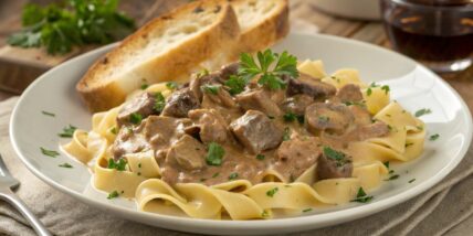 Beef Stroganoff