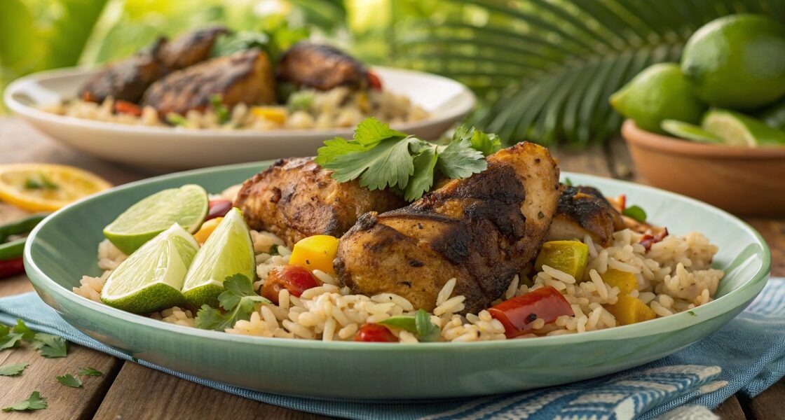 Caribbean Chicken and Rice