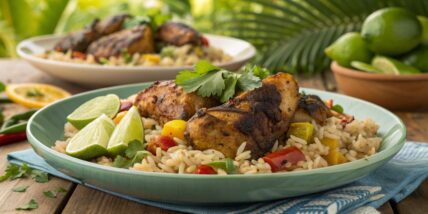 Caribbean Chicken and Rice