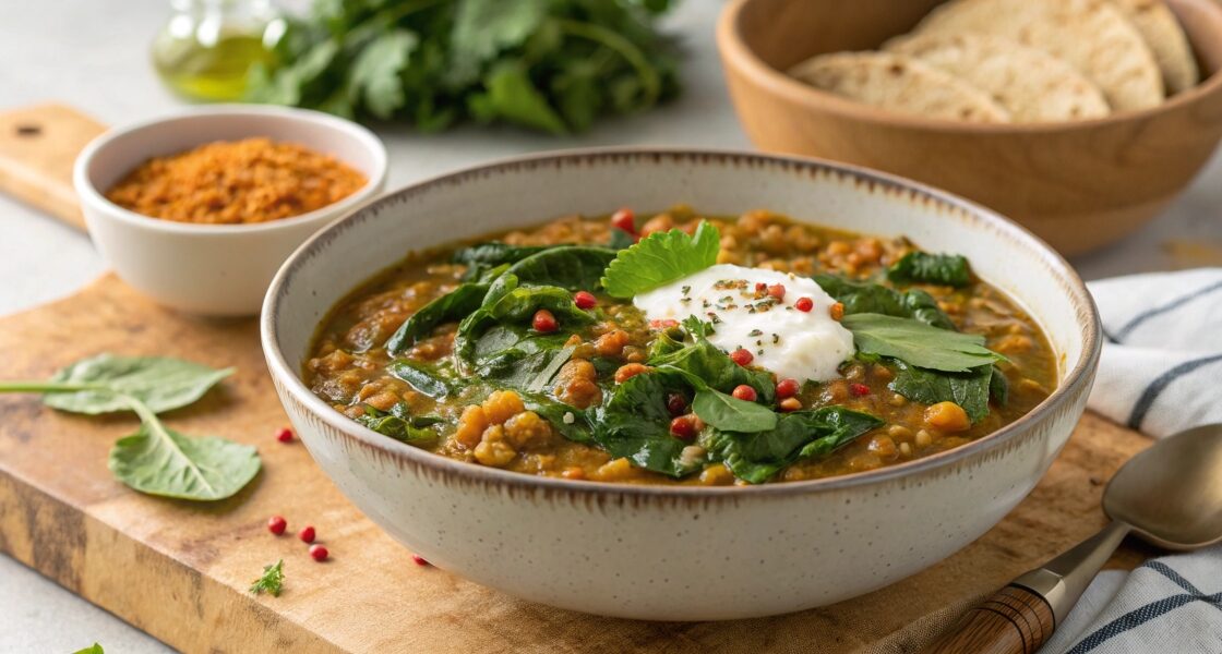 Lentil and Spinach Dal