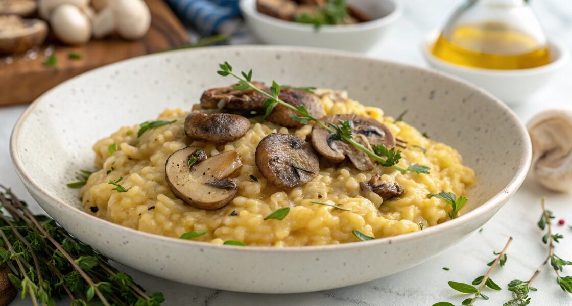 Mushroom Risotto