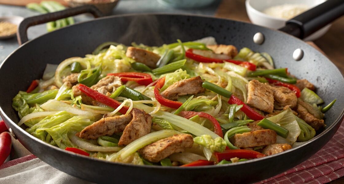 Pork and Cabbage Stir-Fry