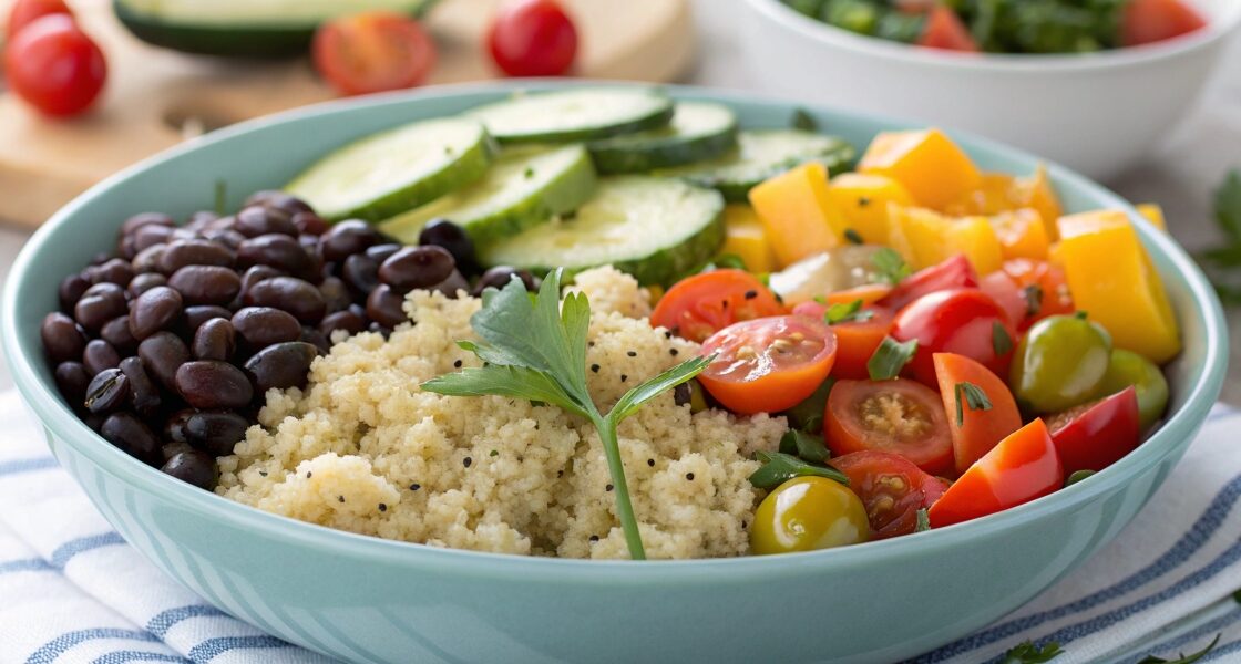 Quinoa and Black Bean Bowl