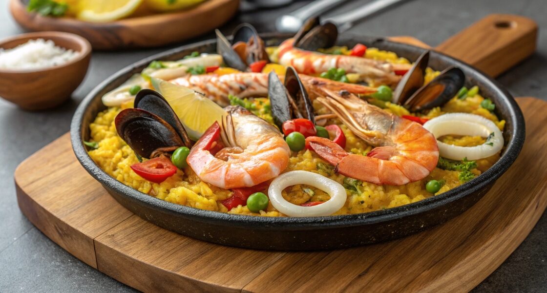 Seafood Paella