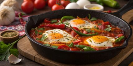 Shakshuka (Eggs in Tomato Sauce)