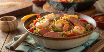 Shrimp and Sausage Jambalaya