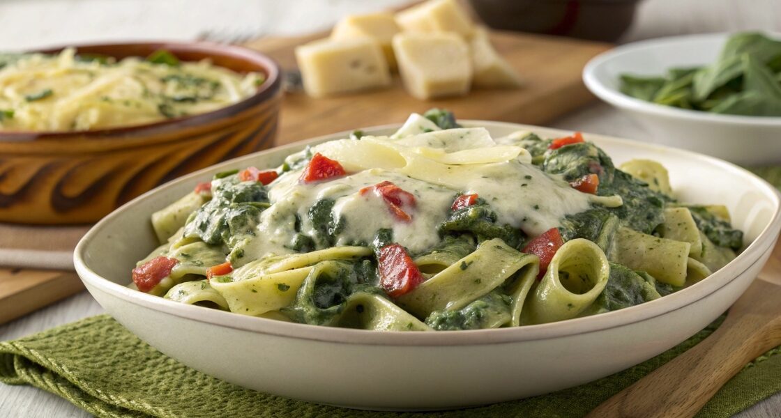 Spinach and Artichoke Pasta