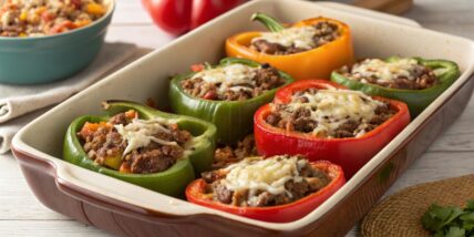 Stuffed Bell Pepper Casserole