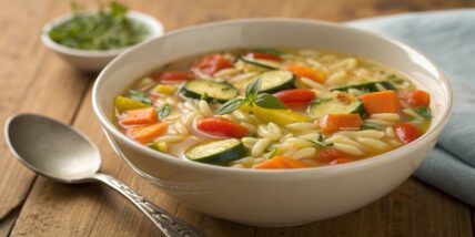 Vegetable and Orzo Soup