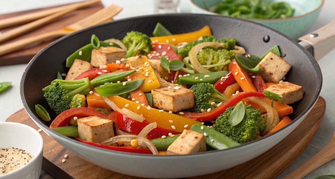 Vegetable and Tofu Stir-Fry