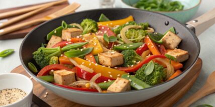 Vegetable and Tofu Stir-Fry