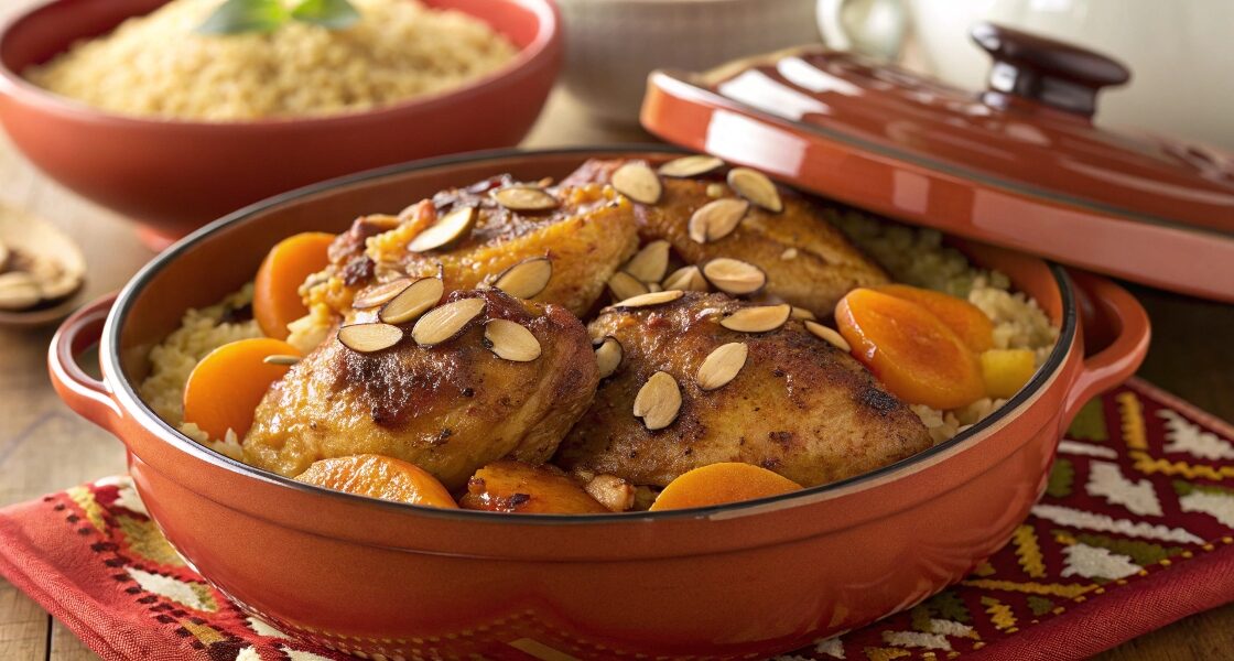 Instant Pot Chicken Tagine with Apricots