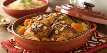 Instant Pot Chicken Tagine with Apricots