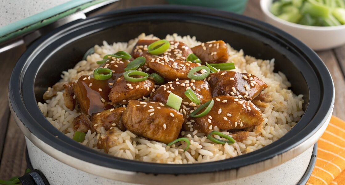 Instant Pot Chicken Teriyaki Rice A one-pot meal with tender chicken, rice, and teriyaki sauce.