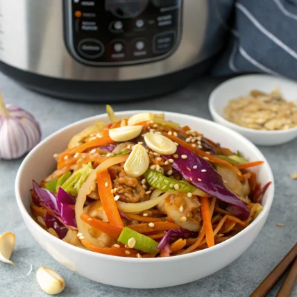 Instant Pot Cabbage Stir Fry
