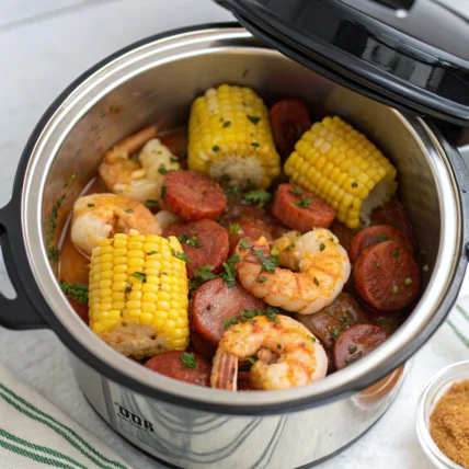 Instant Pot Cajun Shrimp Boil