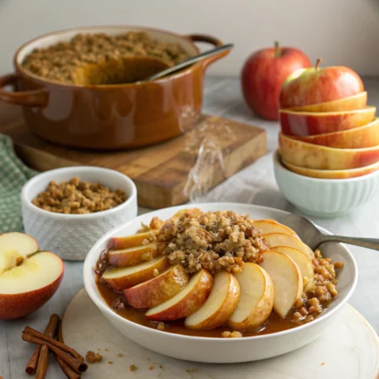 Instant Pot Caramel Apple Crisp