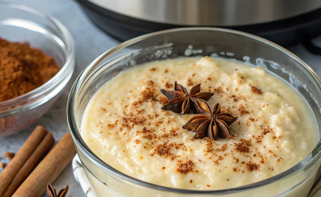 Instant Pot Chai Spiced Rice Pudding