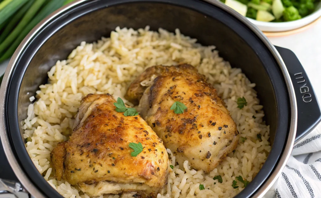 Instant Pot Chicken and Rice