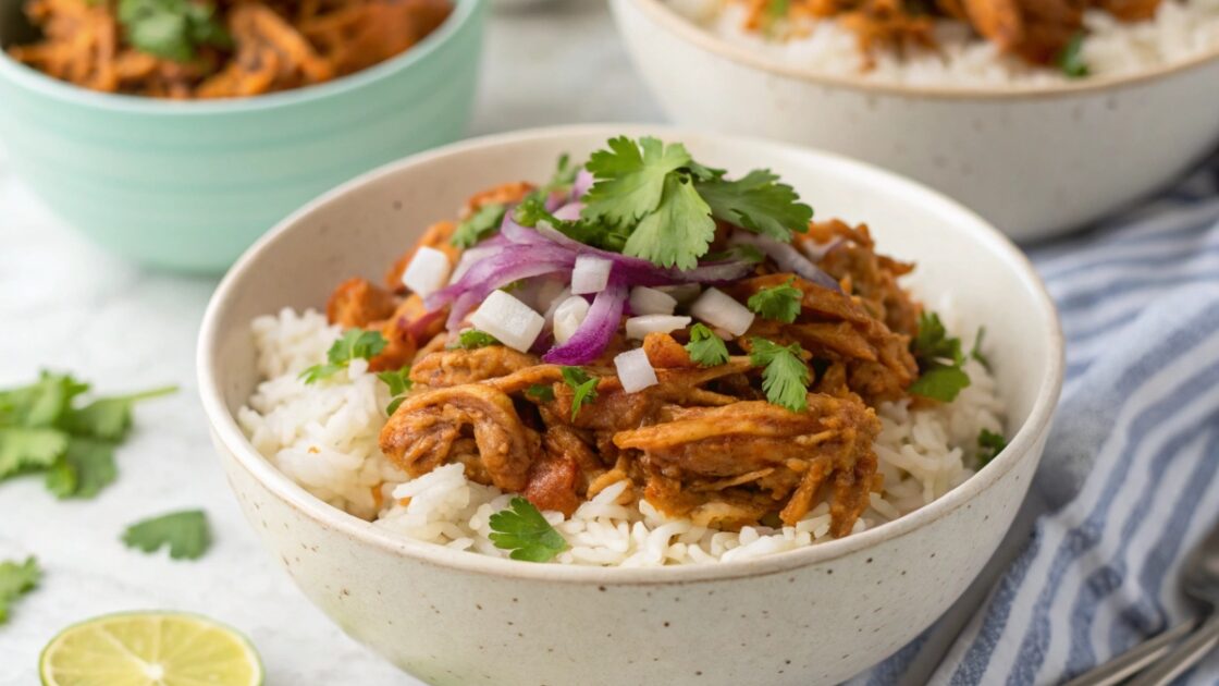 Instant Pot Chipotle Chicken Bowls