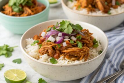 Instant Pot Chipotle Chicken Bowls